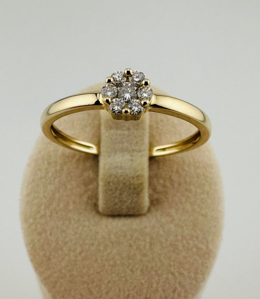 Verlobungsring 585/- 0,13 ct.