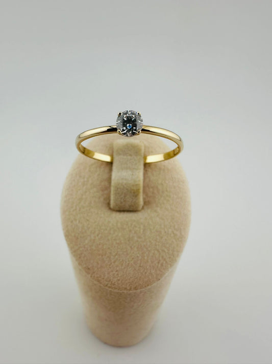 Verlobungsring 585/- Zirkonia