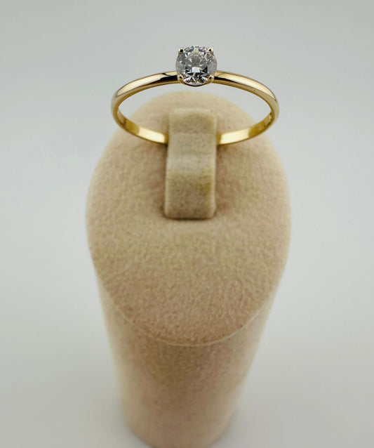 Verlobungsring 585/- Zirkonia