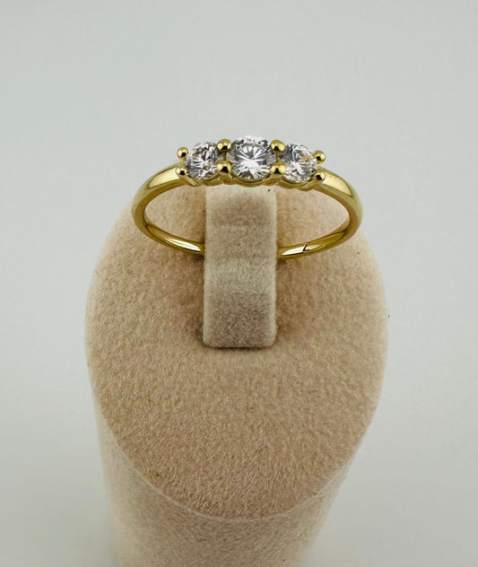 Verlobungsring 333/- Zirkonia