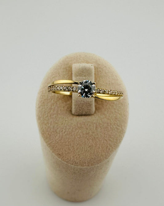 Verlobungsring 333/- Zirkonia