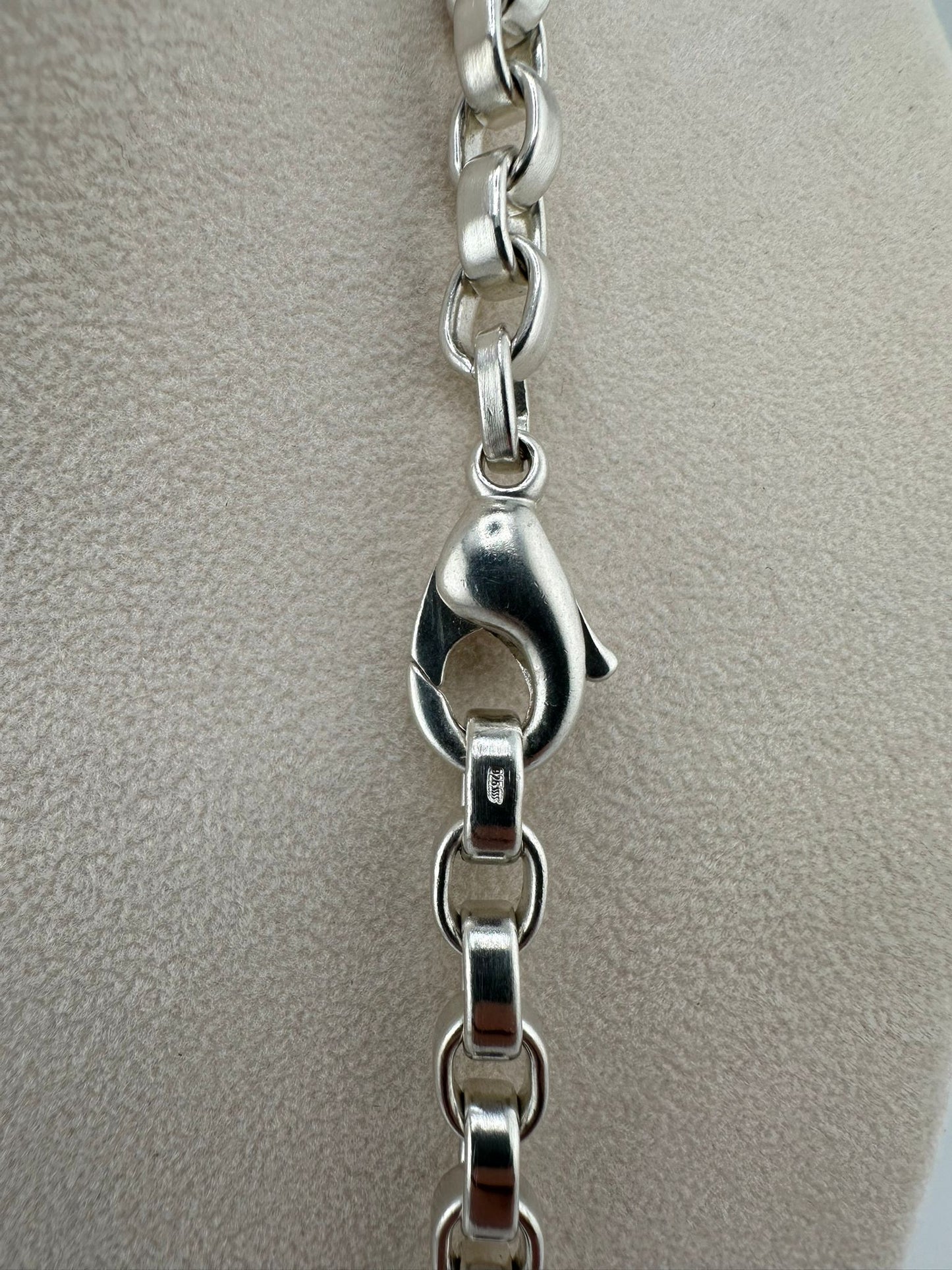 Kette Silber Massiv 55cm