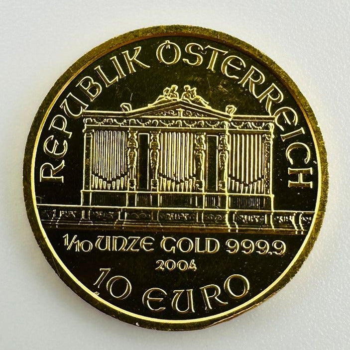 1/10 Unze Wiener Elbphilharmoniker 999/- "10 Euro"