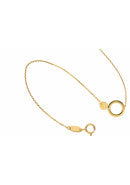 Armband aus Gold mit Zwischenteil Anker diamantiert
