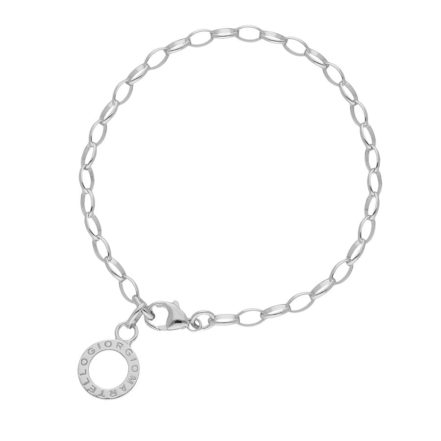 Armband mit Schriftzug zum einhängen von Lucky Charms