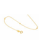 Rundanker Armband mit Kugeln aus Gold